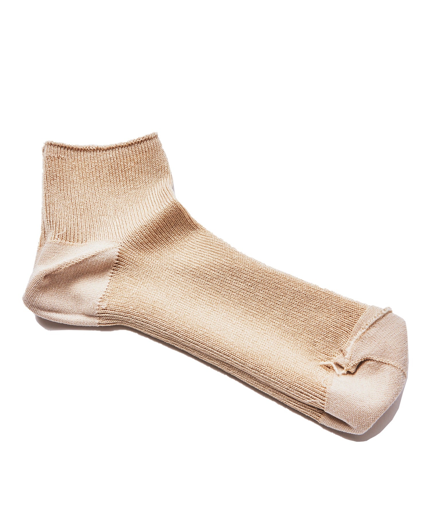 Yuqri YUQRI 【YUQRI】silky rib ankle sizeless