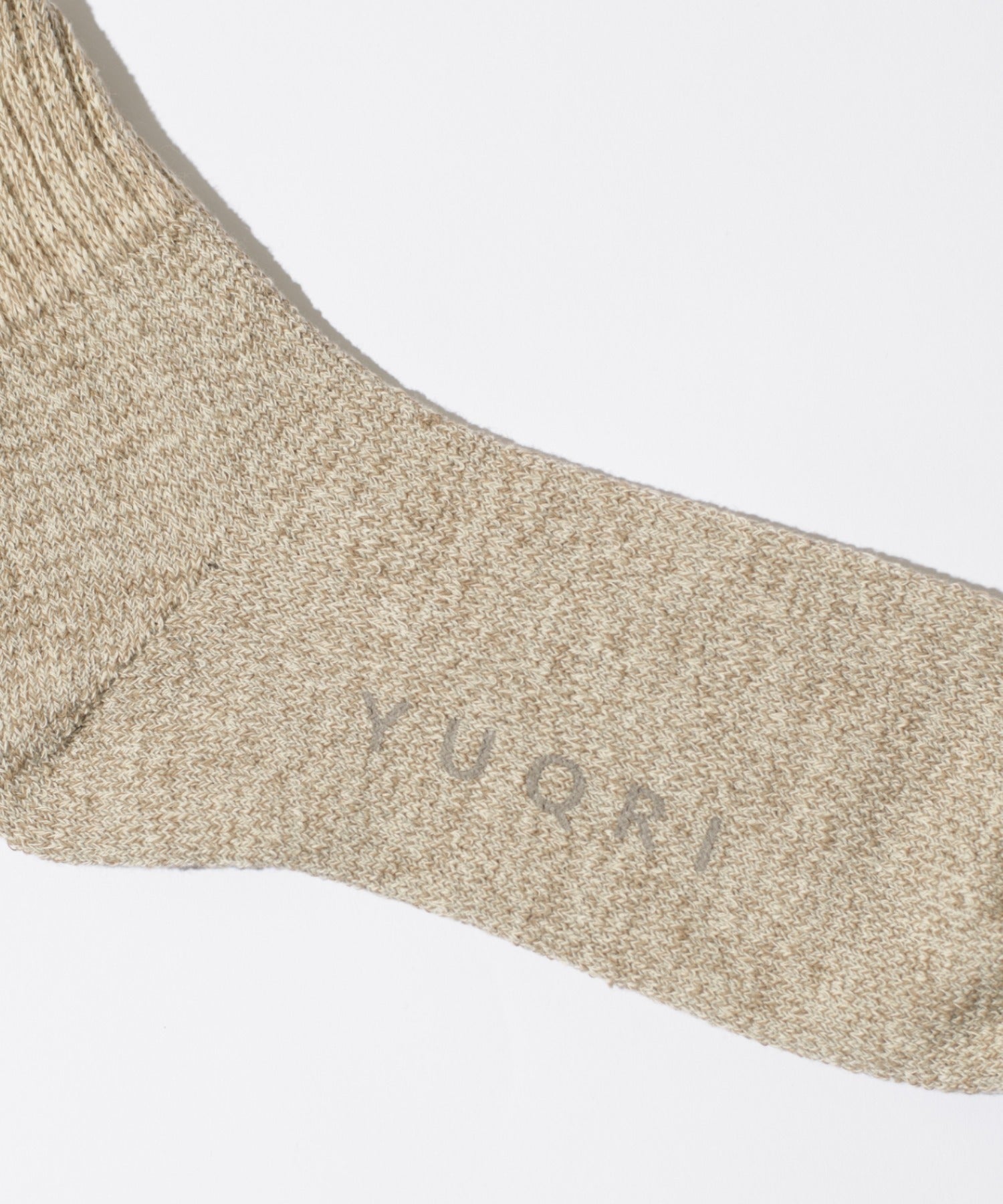 "YUQRI YUQRI Soft and Comfortable Fit ◎【YUQRI / ユクリ】comfy pile double rib 2 feel "Antibacterial, Deodorizing, and Bacteriostatic" Rib Socks Made in Japan