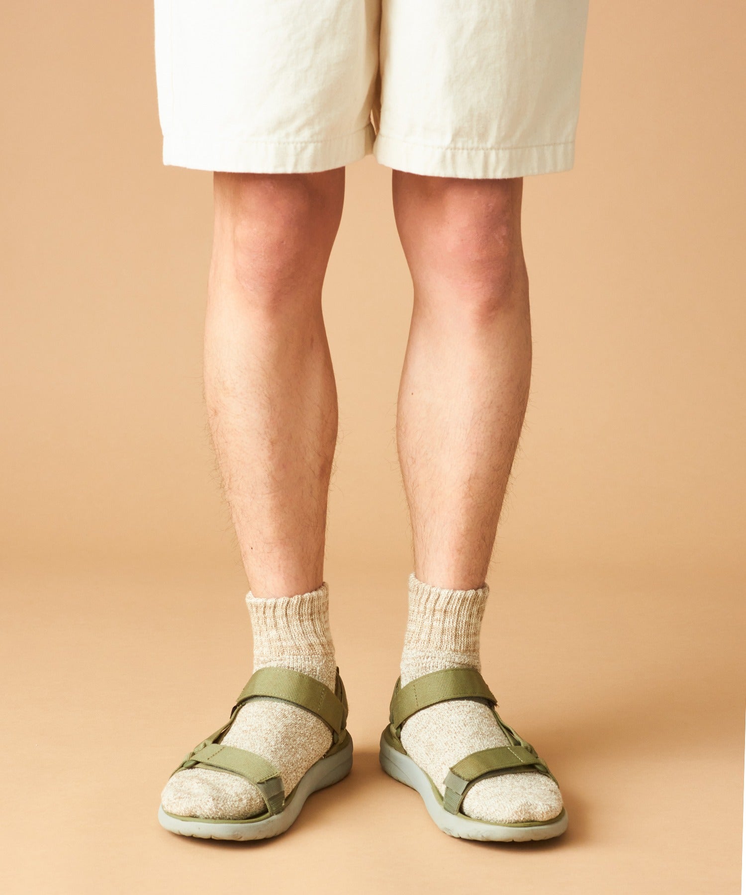 "YUQRI YUQRI Soft and Comfortable Fit ◎【YUQRI / ユクリ】comfy pile double rib 2 feel "Antibacterial, Deodorizing, and Bacteriostatic" Rib Socks Made in Japan
