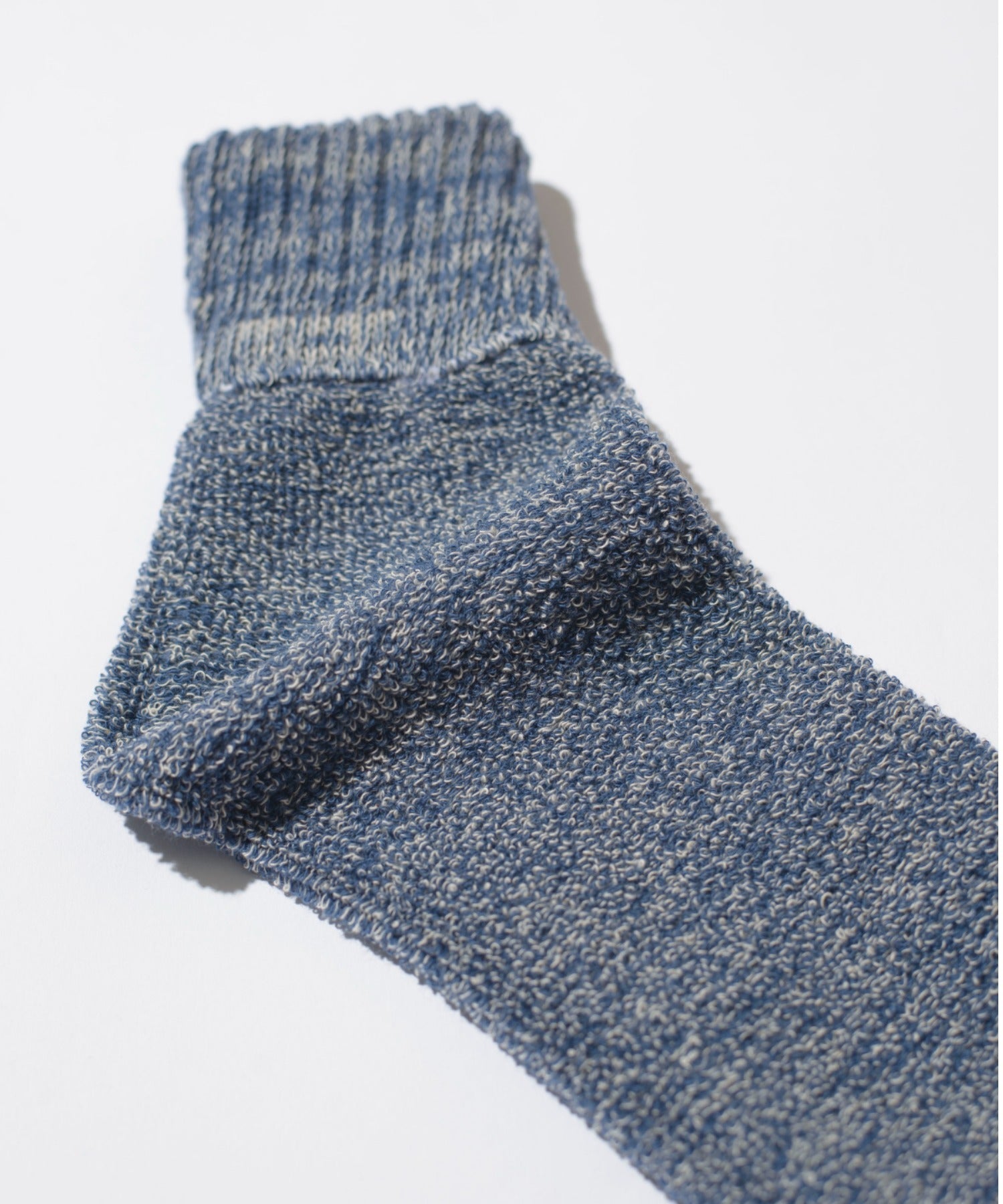 "YUQRI YUQRI Soft and Comfortable Fit ◎【YUQRI / ユクリ】comfy pile double rib 2 feel "Antibacterial, Deodorizing, and Bacteriostatic" Rib Socks Made in Japan
