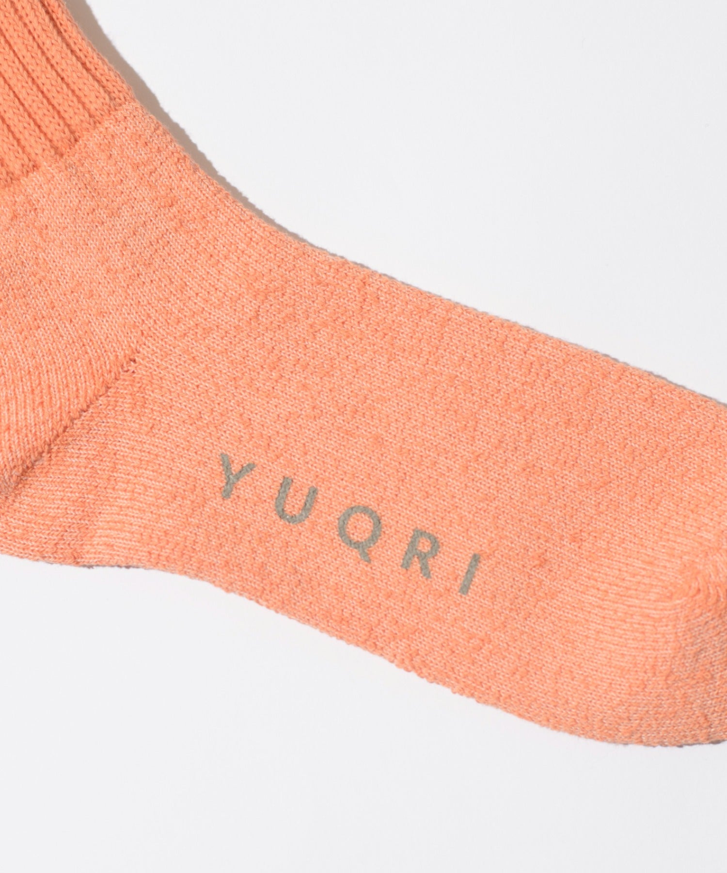 "YUQRI YUQRI Soft and Comfortable Fit ◎【YUQRI / ユクリ】comfy pile double rib 2 feel "Antibacterial, Deodorizing, and Bacteriostatic" Rib Socks Made in Japan