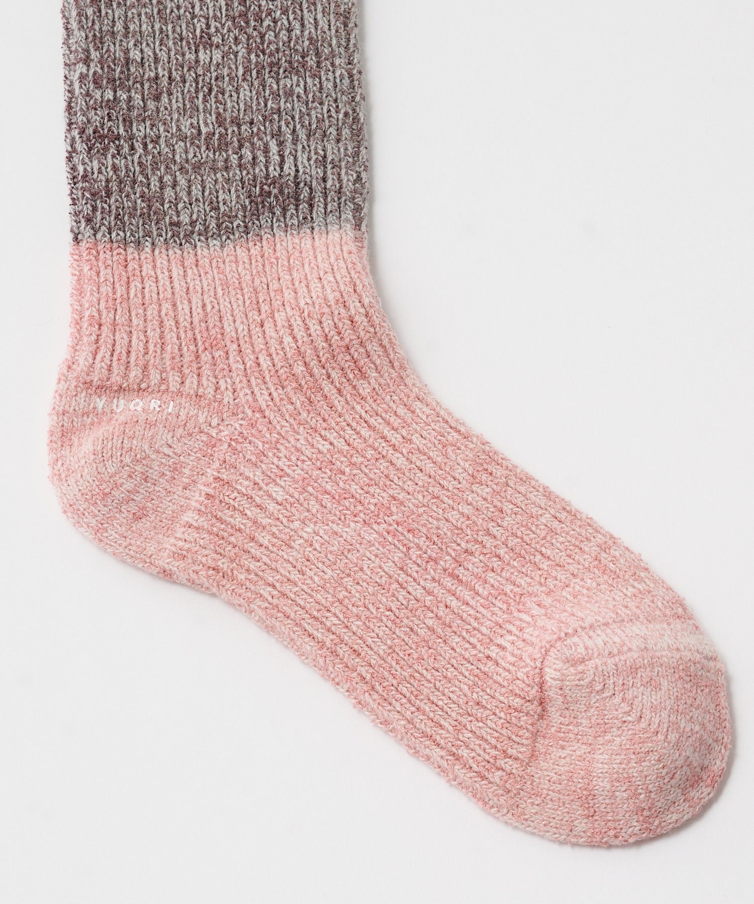 ユクリ YUQRI Crispy warm over dye （ピンク） ピンク