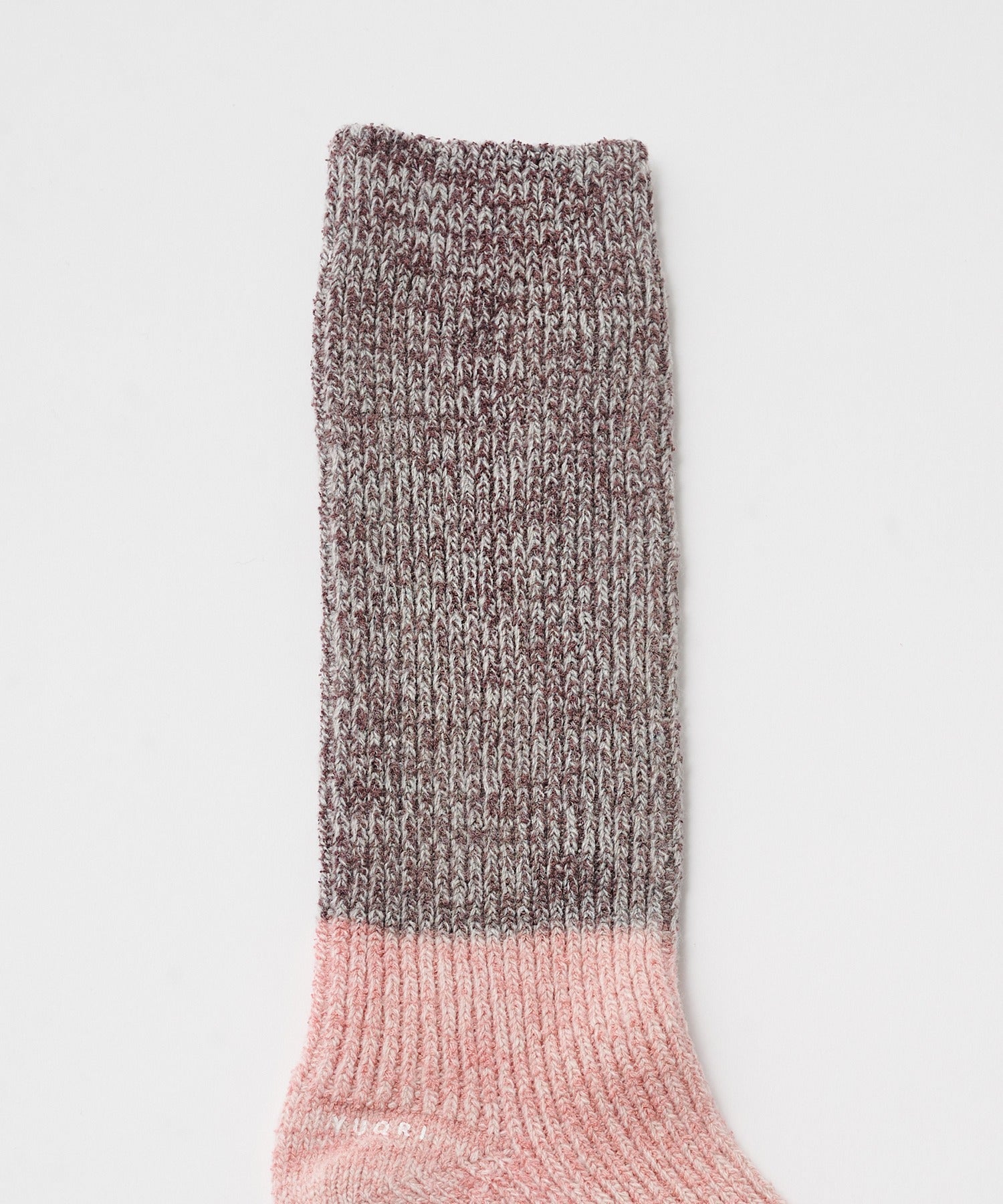 ユクリ YUQRI Crispy warm over dye （ピンク） ピンク