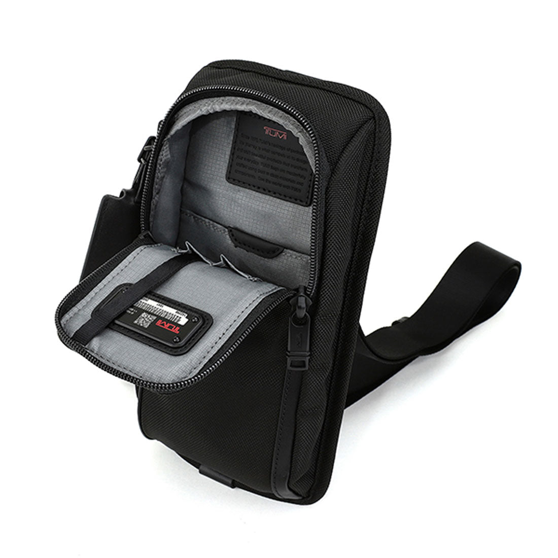トゥミ TUMI ウエストバッグ・ボディバッグ アルファ コンパクト・スリング 1423981041/02603585 D3 BLACK