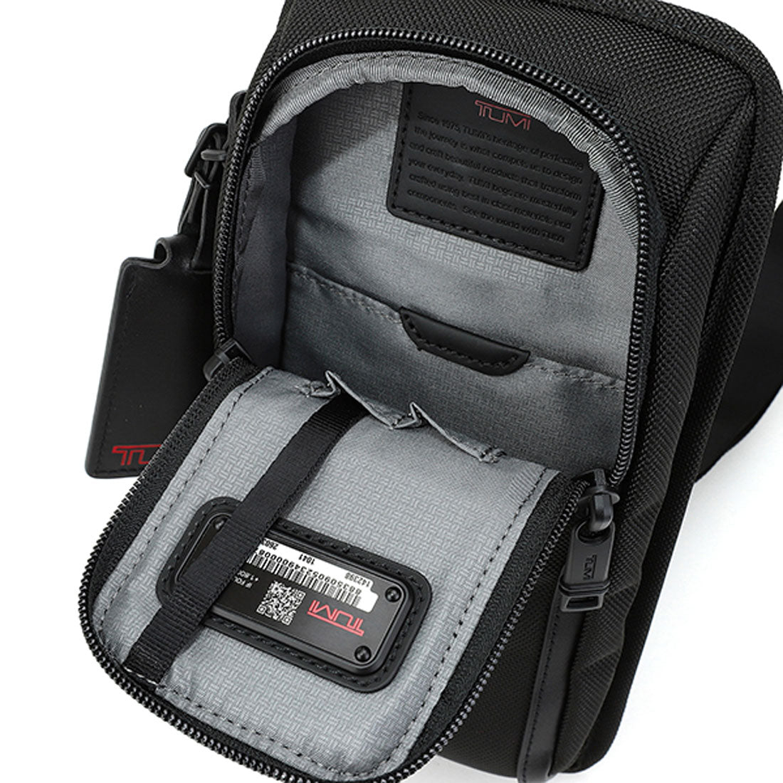 トゥミ TUMI ウエストバッグ・ボディバッグ アルファ コンパクト・スリング 1423981041/02603585 D3 BLACK