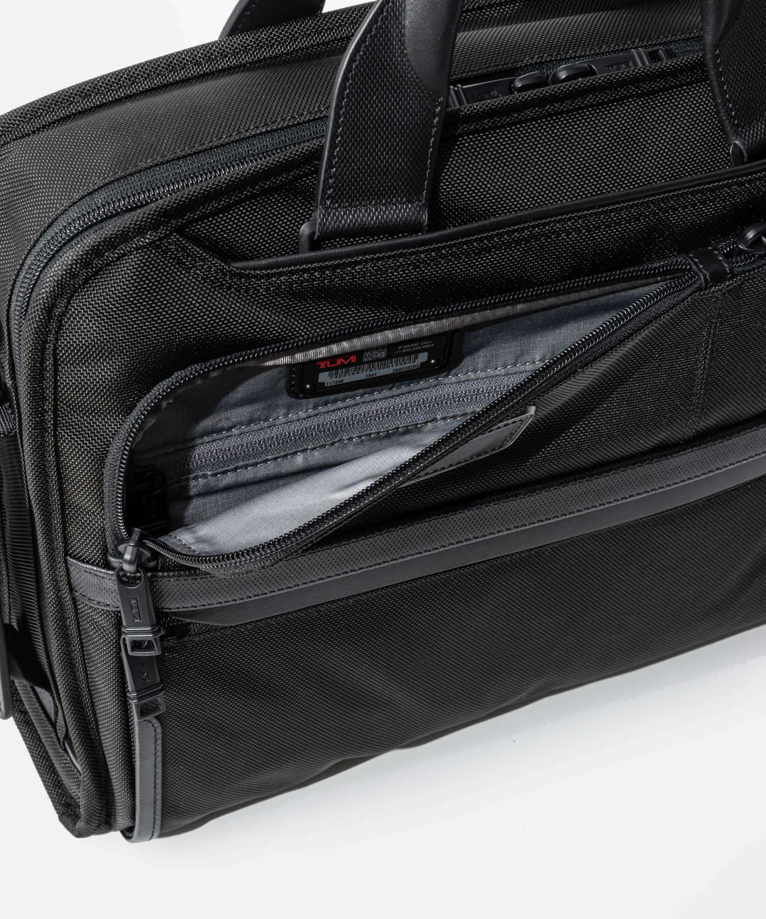 トゥミ TUMI トゥミ TUMI ALPHA アルファ Slim Three Way Brief スリム スリーウェイ ブリーフ 02603182D3 117346 1041 （ブラック） ブラック