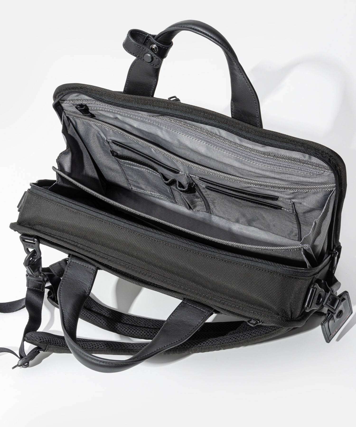 トゥミ TUMI トゥミ TUMI ALPHA アルファ Slim Three Way Brief スリム スリーウェイ ブリーフ 02603182D3 117346 1041 （ブラック） ブラック