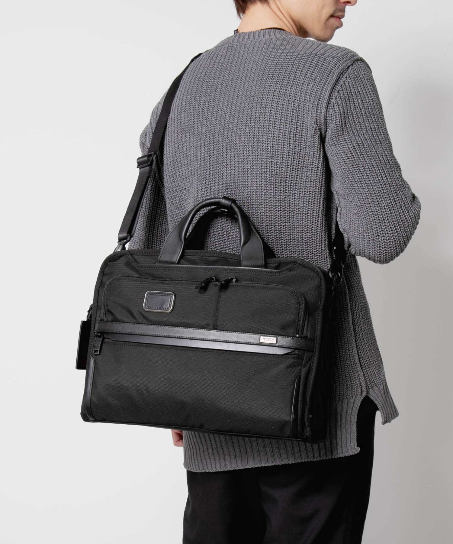 トゥミ TUMI トゥミ TUMI ALPHA アルファ Slim Three Way Brief スリム スリーウェイ ブリーフ 02603182D3 117346 1041 （ブラック） ブラック