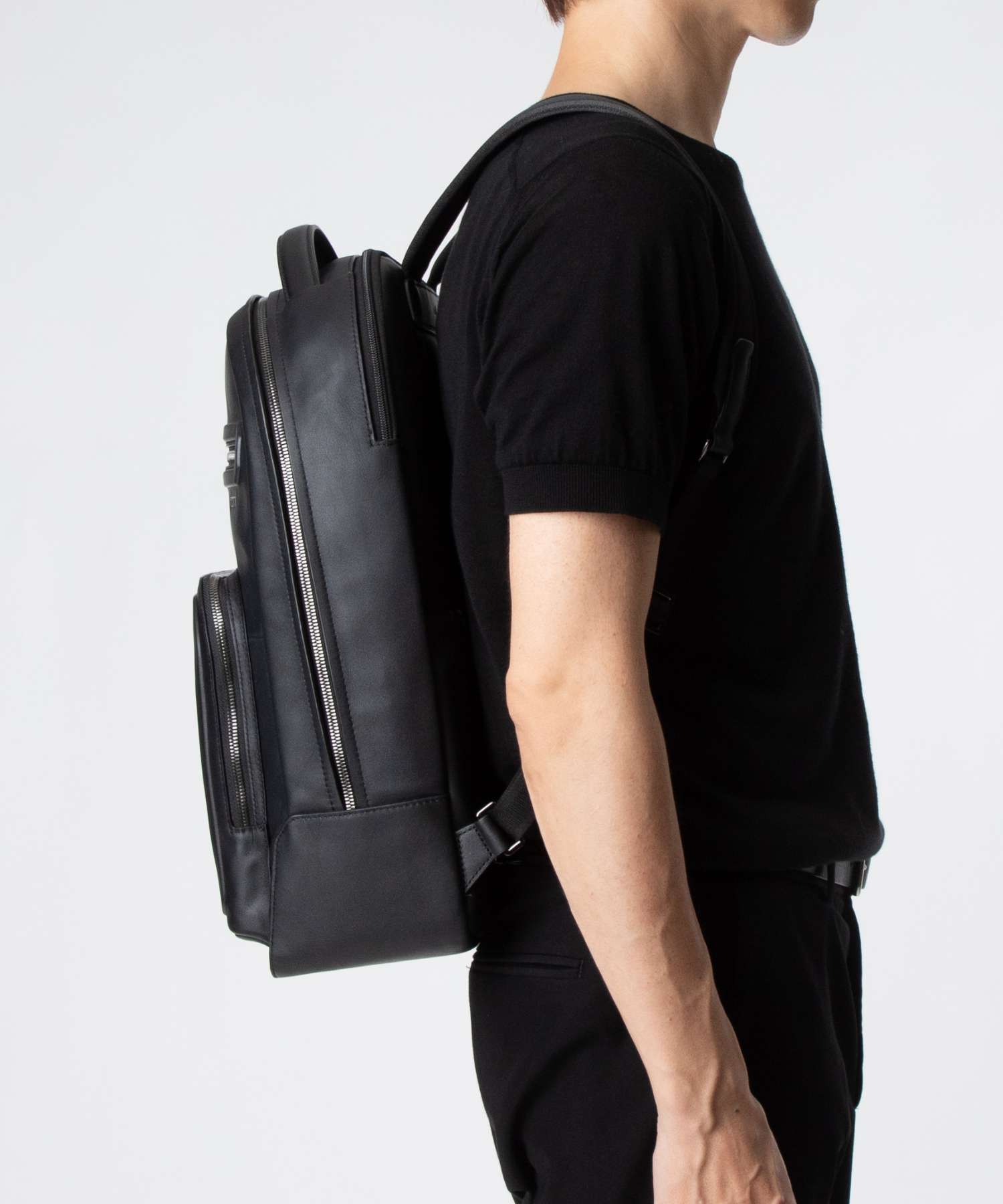 トゥミ TUMI トゥミ TUMI Harrison ハリソン WARREN BACKPACK ウォレン バックパック 06302023DBM 154129 リュックサック メンズ バッグ （BLACK BOMBE/ブラック ボンベ） BLACK BOMBE/ブラック ボンベ