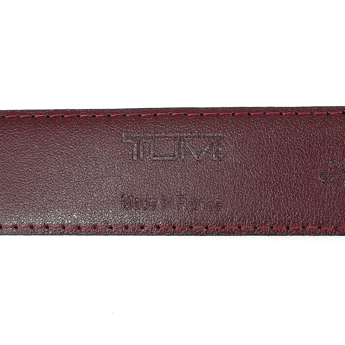 トゥミ TUMI 腰帶 鈕扣 可翻轉 腰帶 TU00106 黑色/棕色