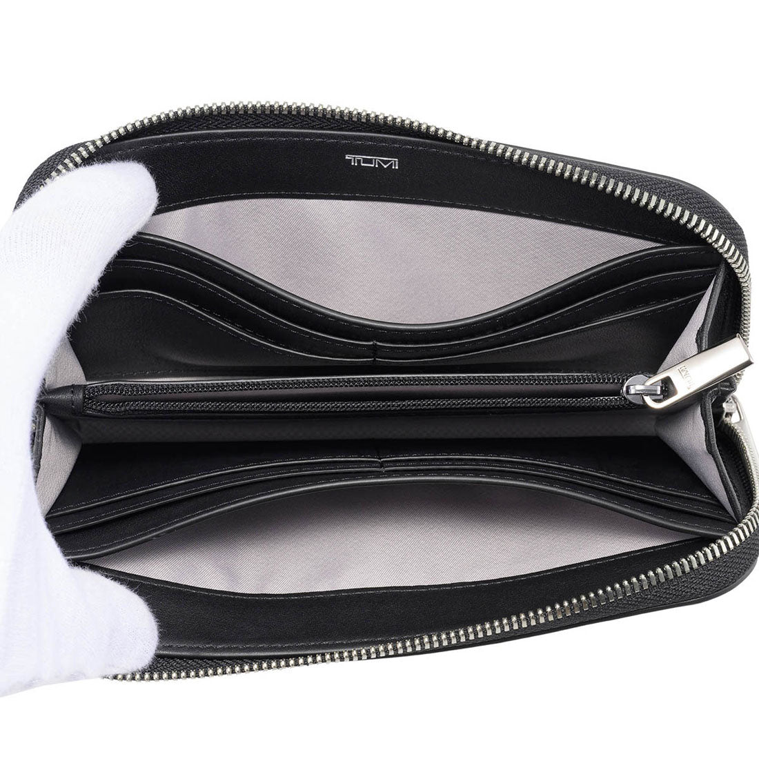 トゥミ TUMI 長財布(ラウンドファスナー) ベルデン ZIP AROUND CONTINENTAL WALLET 0197121DGM/156543 T522 （ブラック） ブラック