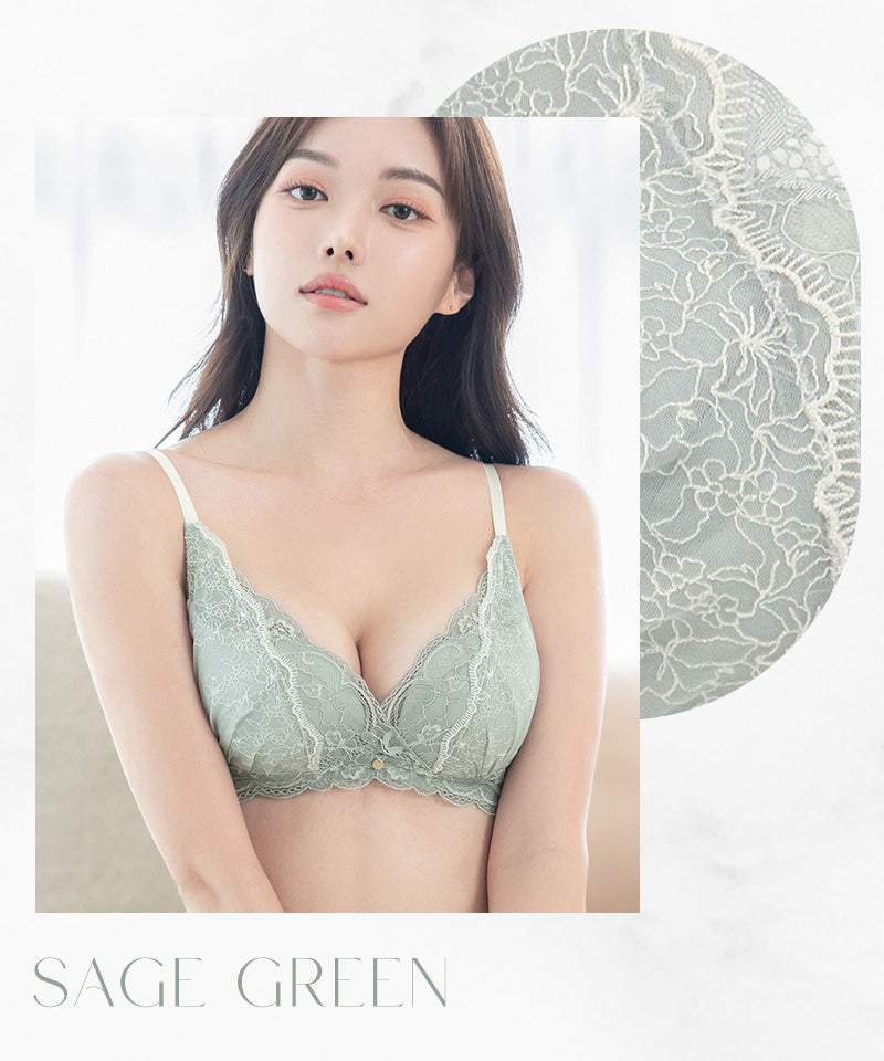 ツーハッチ tu-hacci 【EFGカップ】Leene セレニティノンワイヤーブラ【ブラ単品】 （スモークピンク） スモークピンク