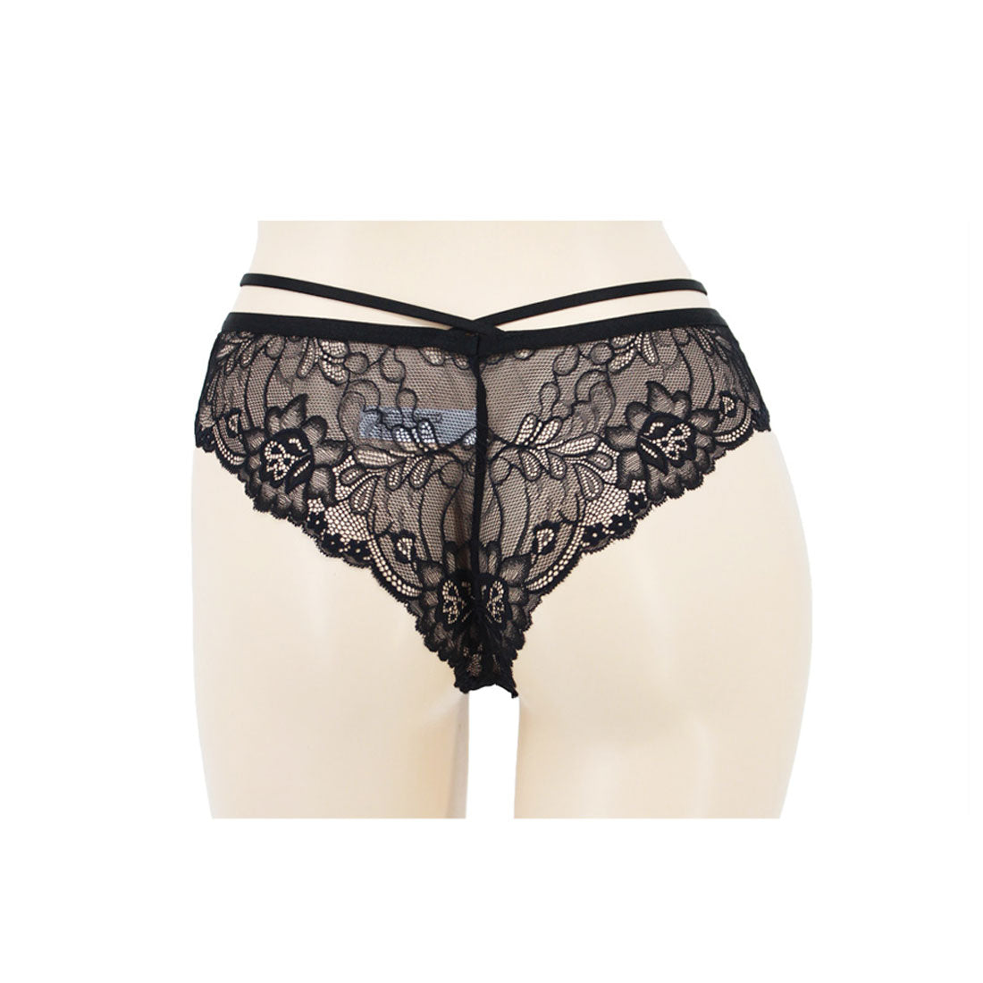 ツーハッチ tu-hacci ラッセルレースクロスコードショーツ【ショーツ単品】【返品不可商品】