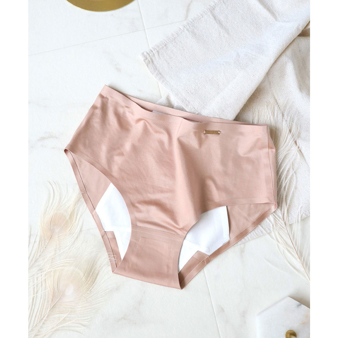 tu-hacci - Skin-friendly beauty color - Blood-colored series - Sanitary shorts [Shorts only] [Non-returnable item]
