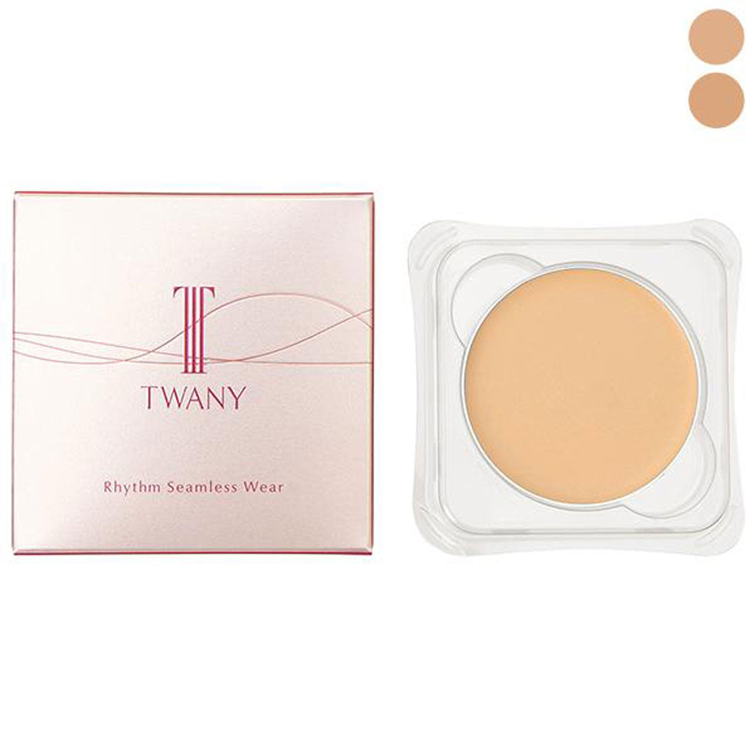 トワニー TWANY リズムシームレスウェア SPF20 PA+++ 5.9g 【レフィル】【返品不可商品】,02 Medium Beige