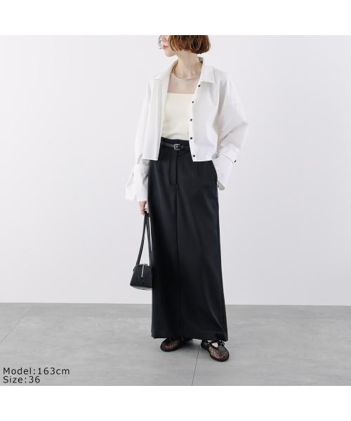 ツウィル TWILL TWILL ロングスカート TW24235 ストレート （ブラック） ブラック