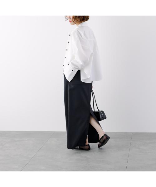 ツウィル TWILL TWILL ロングスカート TW24235 ストレート （ブラック） ブラック