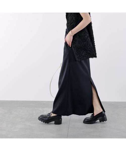 ツウィル TWILL TWILL ロングスカート TW24235 ストレート （ブラック） ブラック