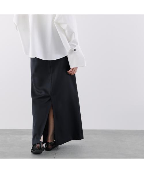 ツウィル TWILL TWILL ロングスカート TW24235 ストレート （ブラック） ブラック