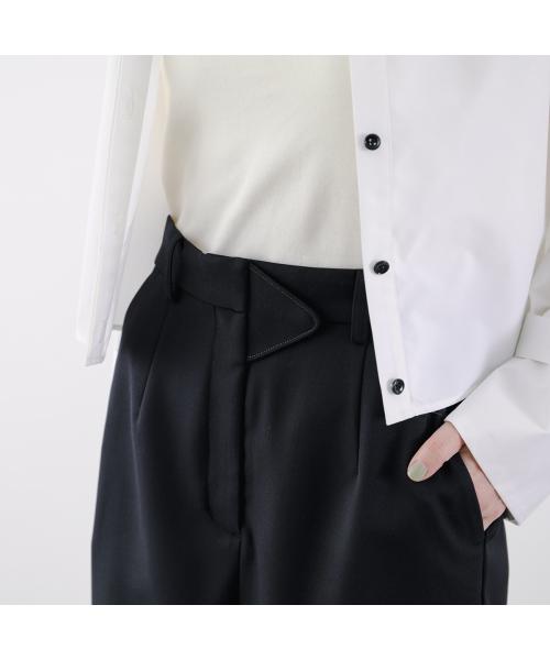 ツウィル TWILL TWILL ロングスカート TW24235 ストレート （ブラック） ブラック