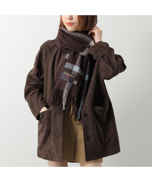ツイードミル TWEEDMILL TWEED MILL マフラー Lambswoo Knes Rug ウール 中判ストール （(5)Carafe-Brown-Stewart） (5)Carafe-Brown-Stewart