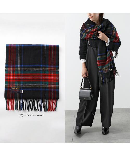 ツイードミル TWEEDMILL TWEED MILL 圍巾 Lambswoo Knes Rug 羊毛 中型披肩
