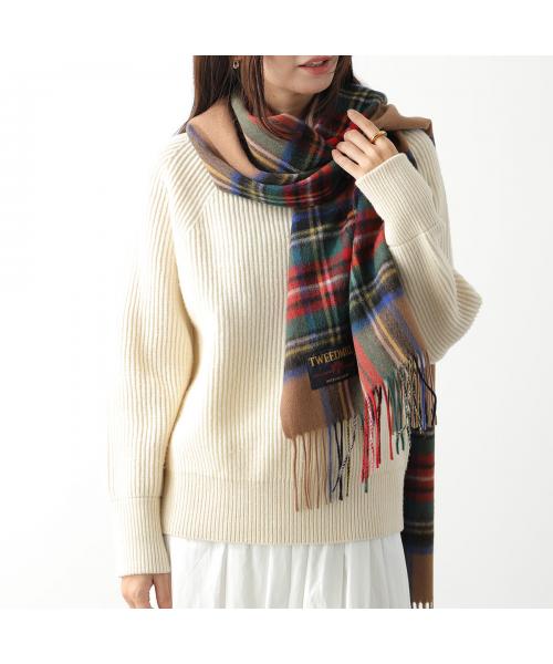 ツイードミル TWEEDMILL TWEED MILL 圍巾 Lambswoo Knes Rug 羊毛 中型披肩