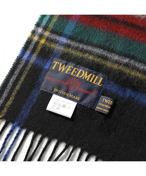ツイードミル TWEEDMILL TWEED MILL 圍巾 Lambswoo Knes Rug 羊毛 中型披肩