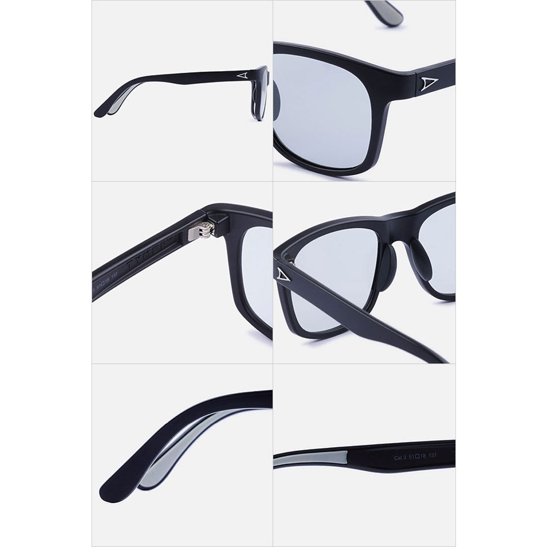 タイマー TYMER HARDY Matt-Black/Photochromic-Grey [TY102-MBK-PGY] （Matt-Black/Photochromic-Grey） Matt-Black/Photochromic-Grey