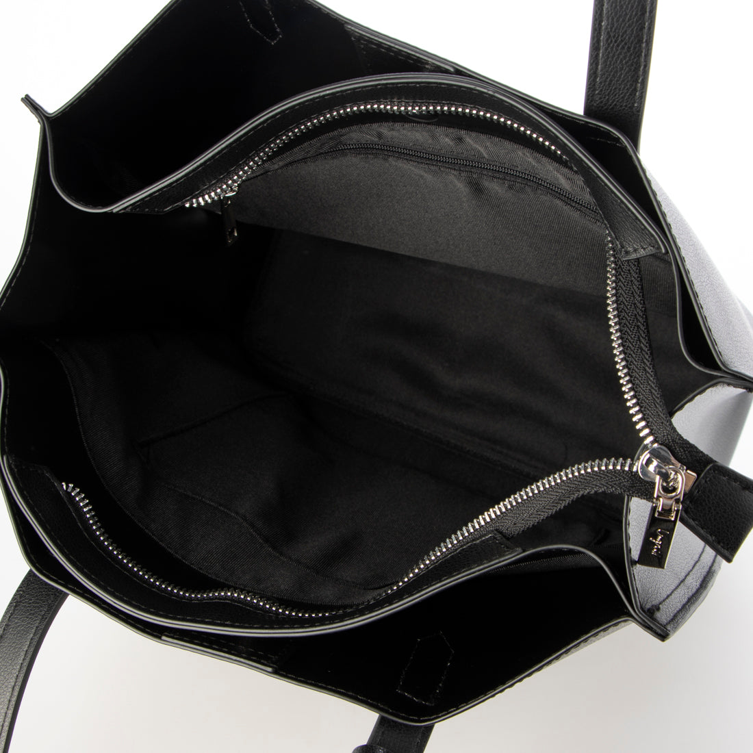 アングリッド Ungrid キーチャーム付 軽量 両アオリポケットA4トートバッグ （BLK） BLK