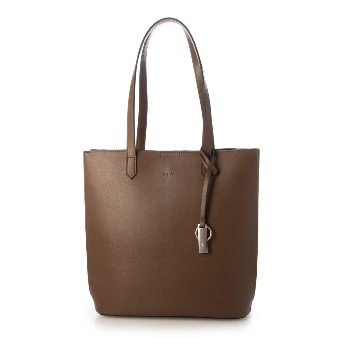 アングリッド Ungrid キーチャーム付 軽量 両アオリポケットA4トートバッグ （BRN） BRN