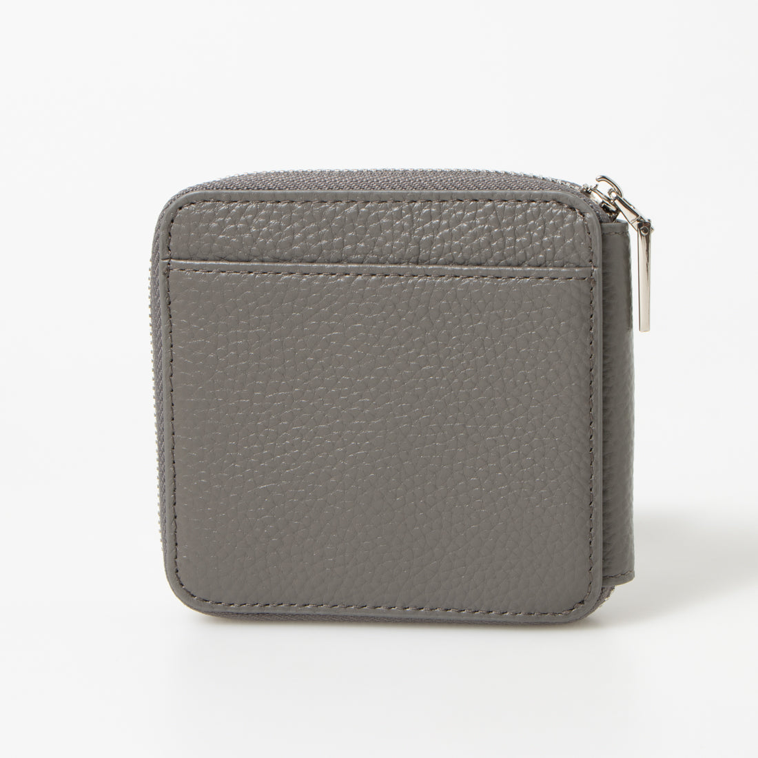 Ungrid Cowhide Round Two-Fold Mini Wallet