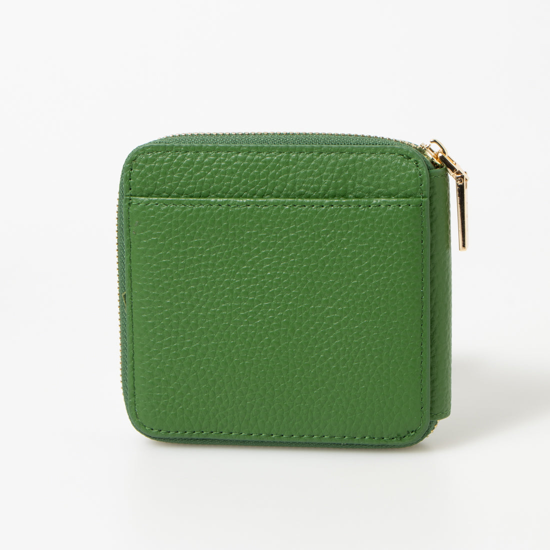 Ungrid Cowhide Round Two-Fold Mini Wallet