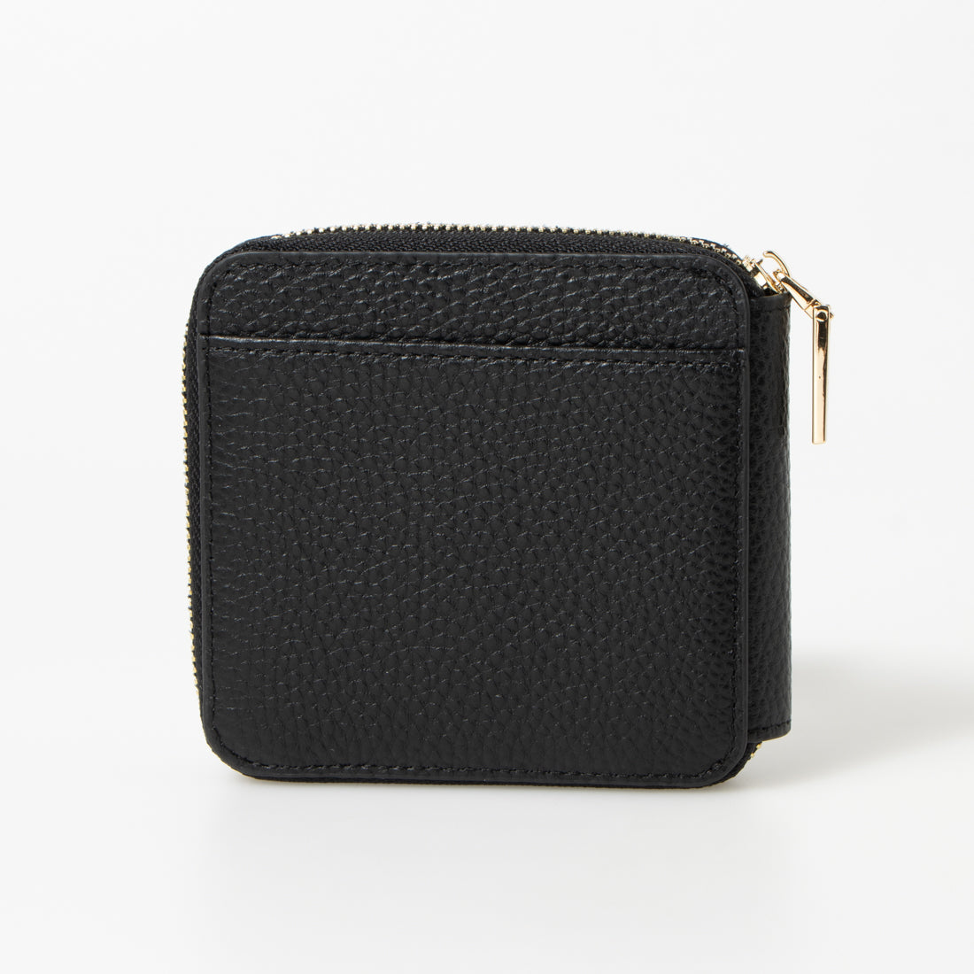 Ungrid Cowhide Round Two-Fold Mini Wallet