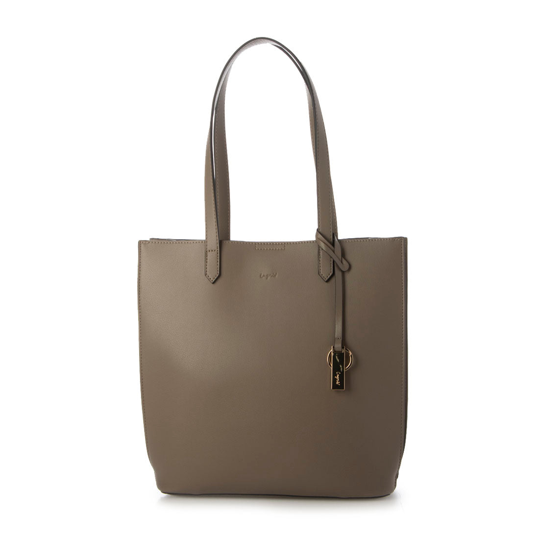 アングリッド Ungrid キーチャーム付 軽量 両アオリポケットA4トートバッグ （GREGE） GREGE