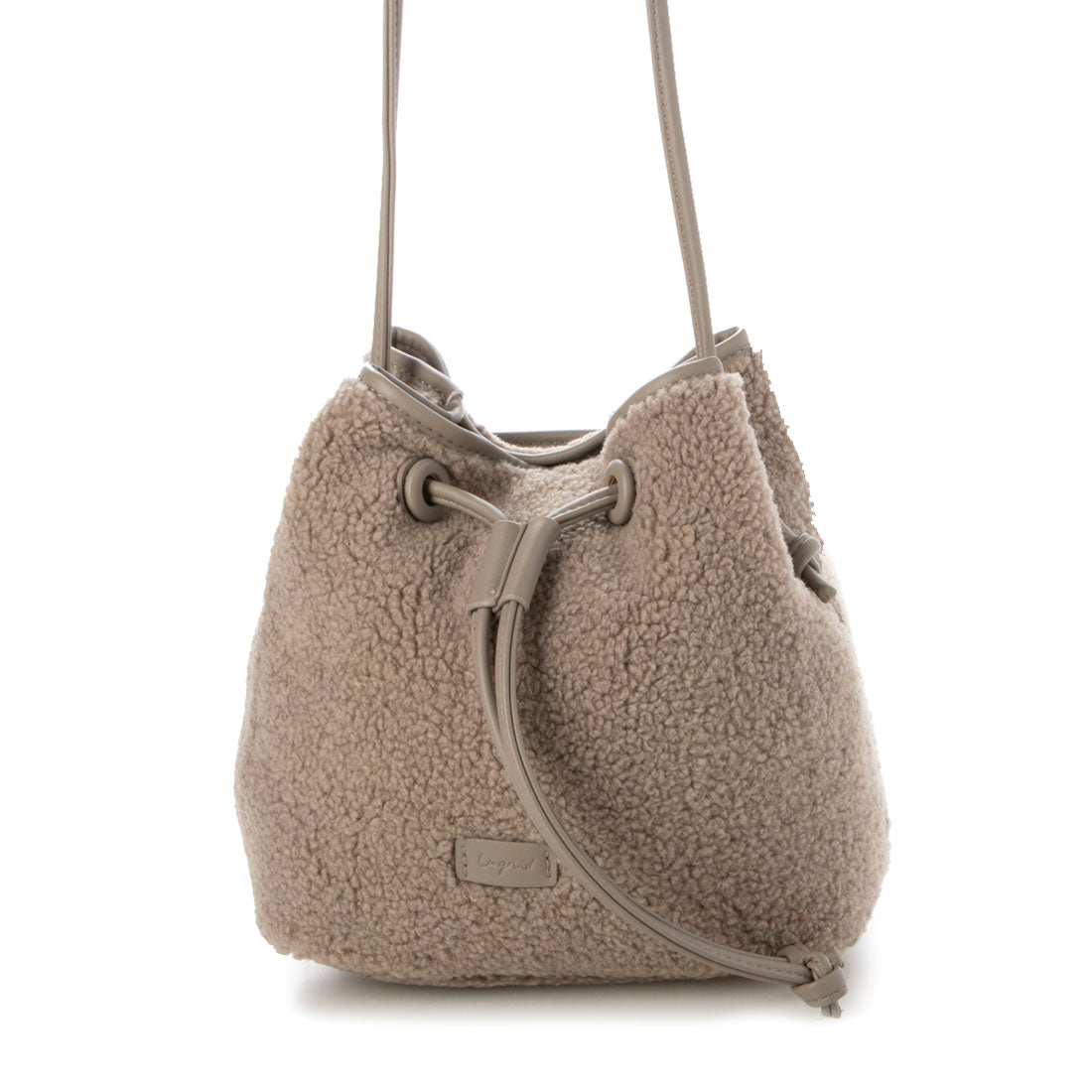 Ungrid Ungrid Boa × Corduroy Drawstring Mini Shoulder Bag
