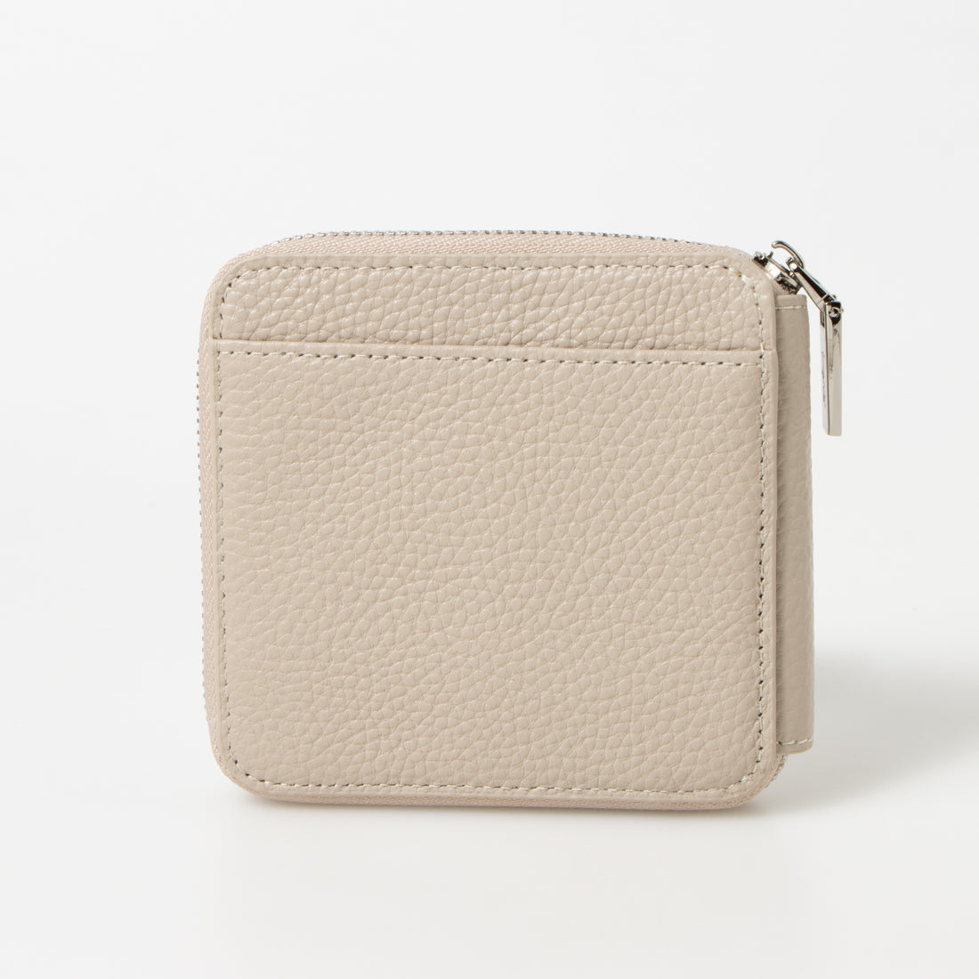Ungrid Cowhide Round Two-Fold Mini Wallet