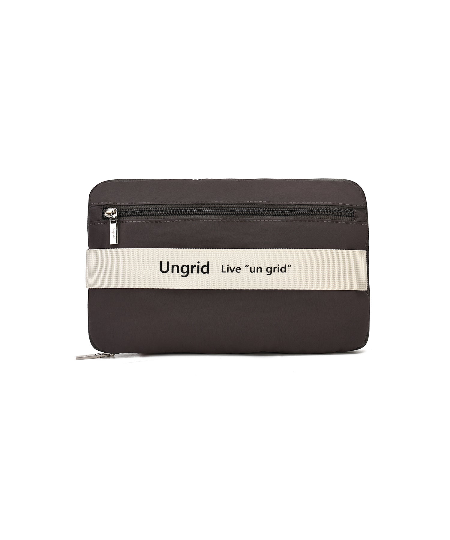 アングリッド Ungrid 7ポケット多機能ラージボストンバッグ （GRY/IVO） GRY/IVO