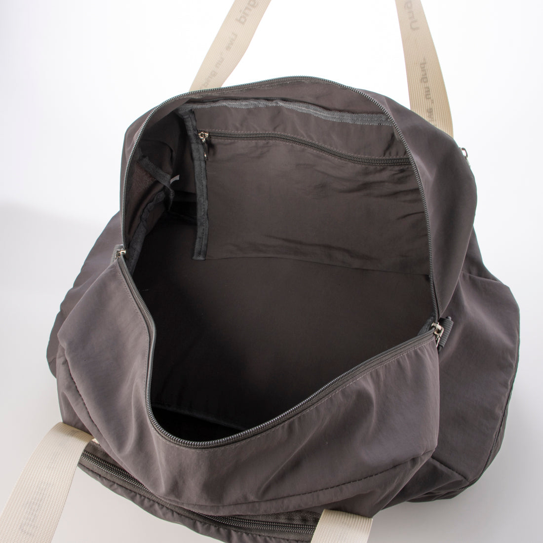 アングリッド Ungrid 7ポケット多機能ラージボストンバッグ （GRY/IVO） GRY/IVO
