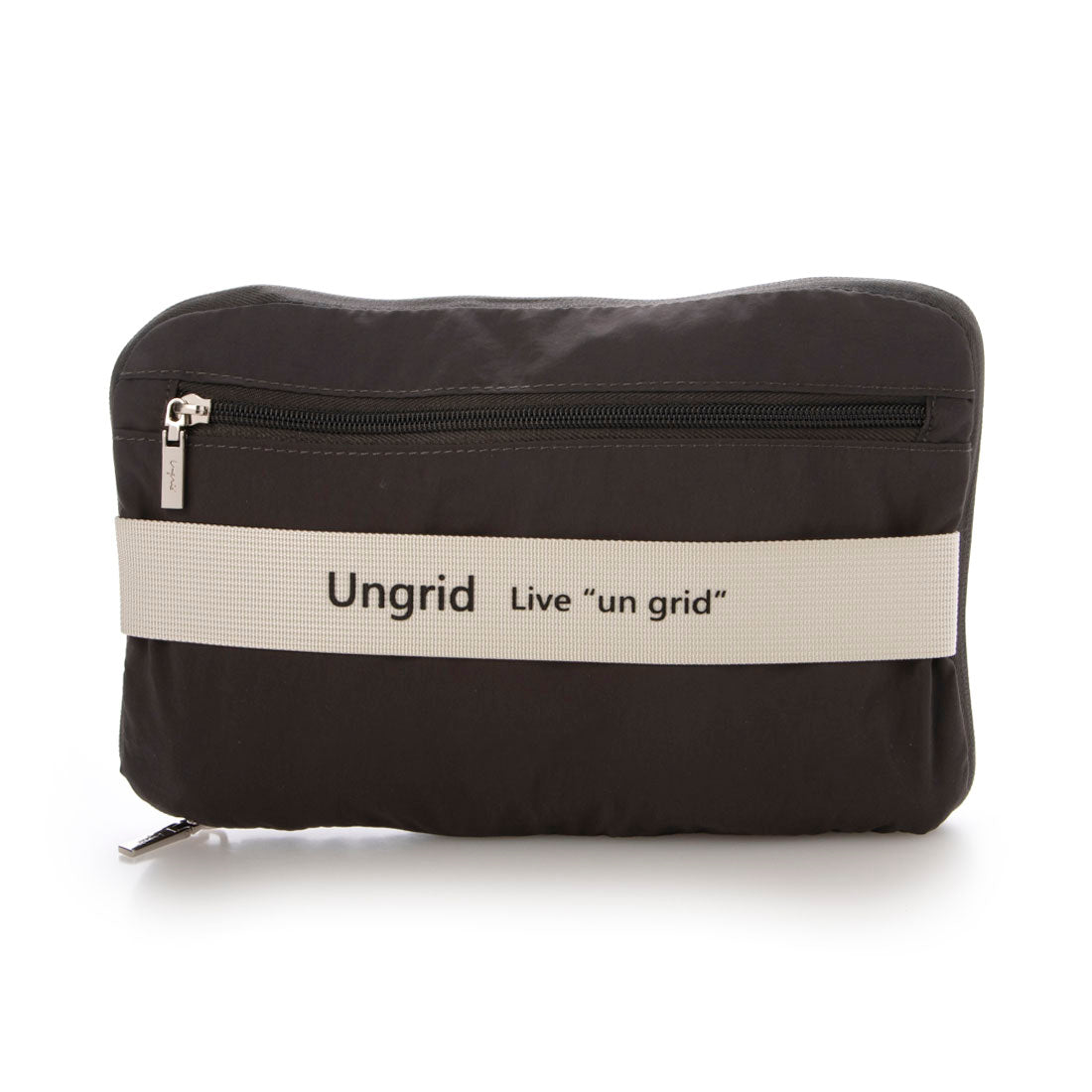 アングリッド Ungrid 7ポケット多機能ラージボストンバッグ （GRY/IVO） GRY/IVO