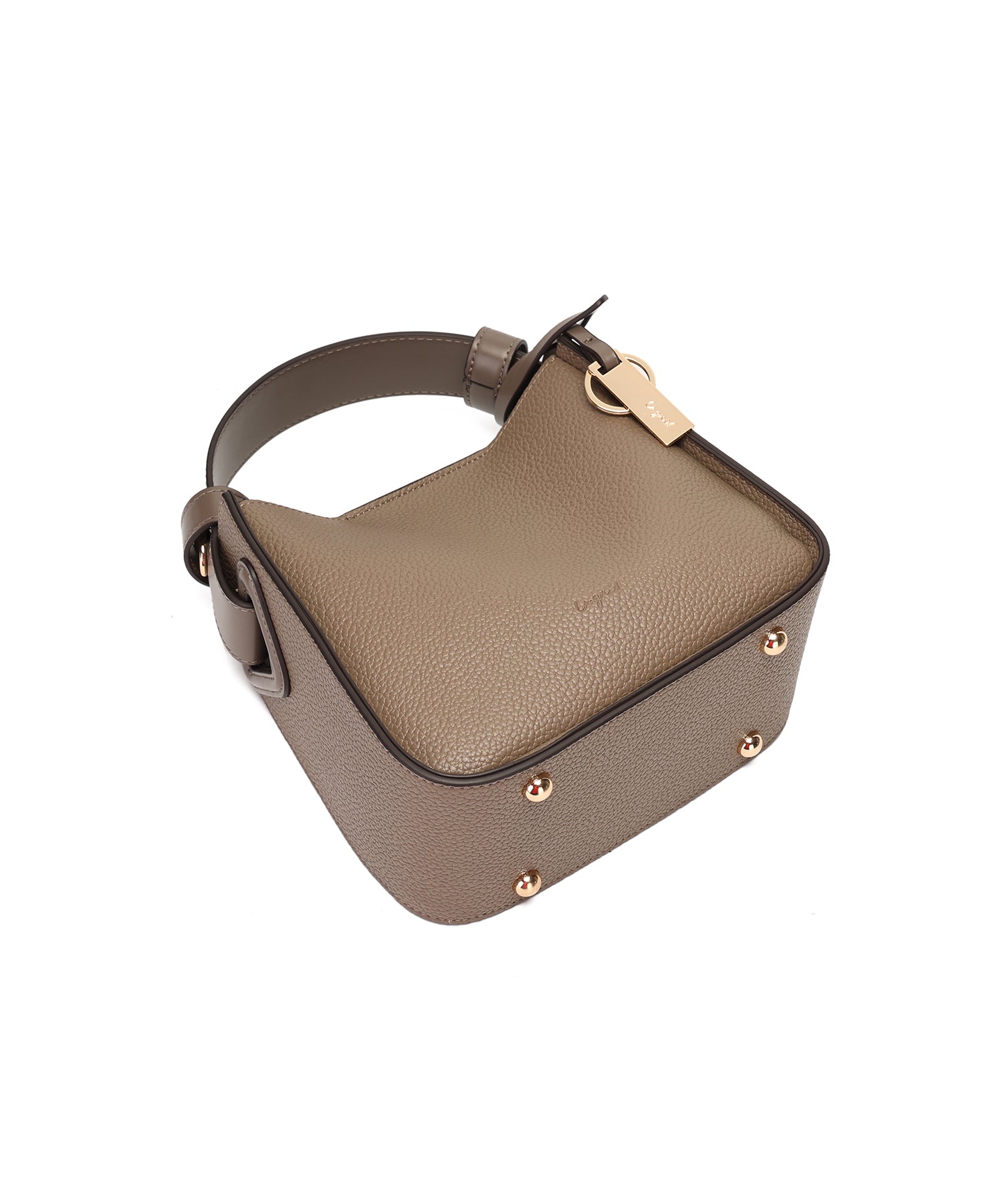 Ungrid Ungrid Lightweight Soft Shrink Plate Charm Mini Shoulder Bag