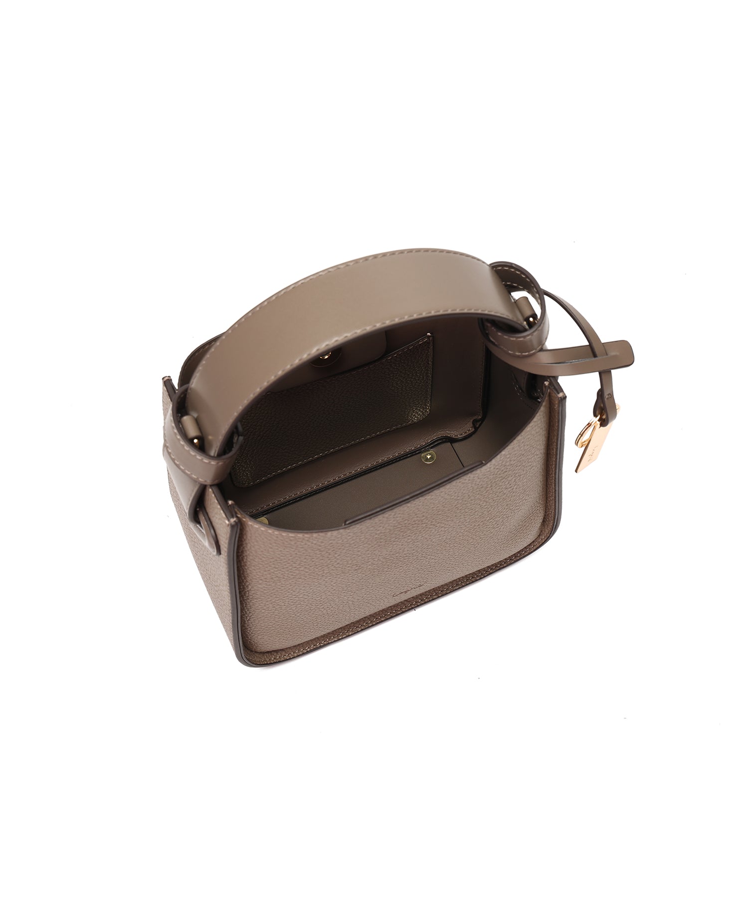 Ungrid Ungrid Lightweight Soft Shrink Plate Charm Mini Shoulder Bag