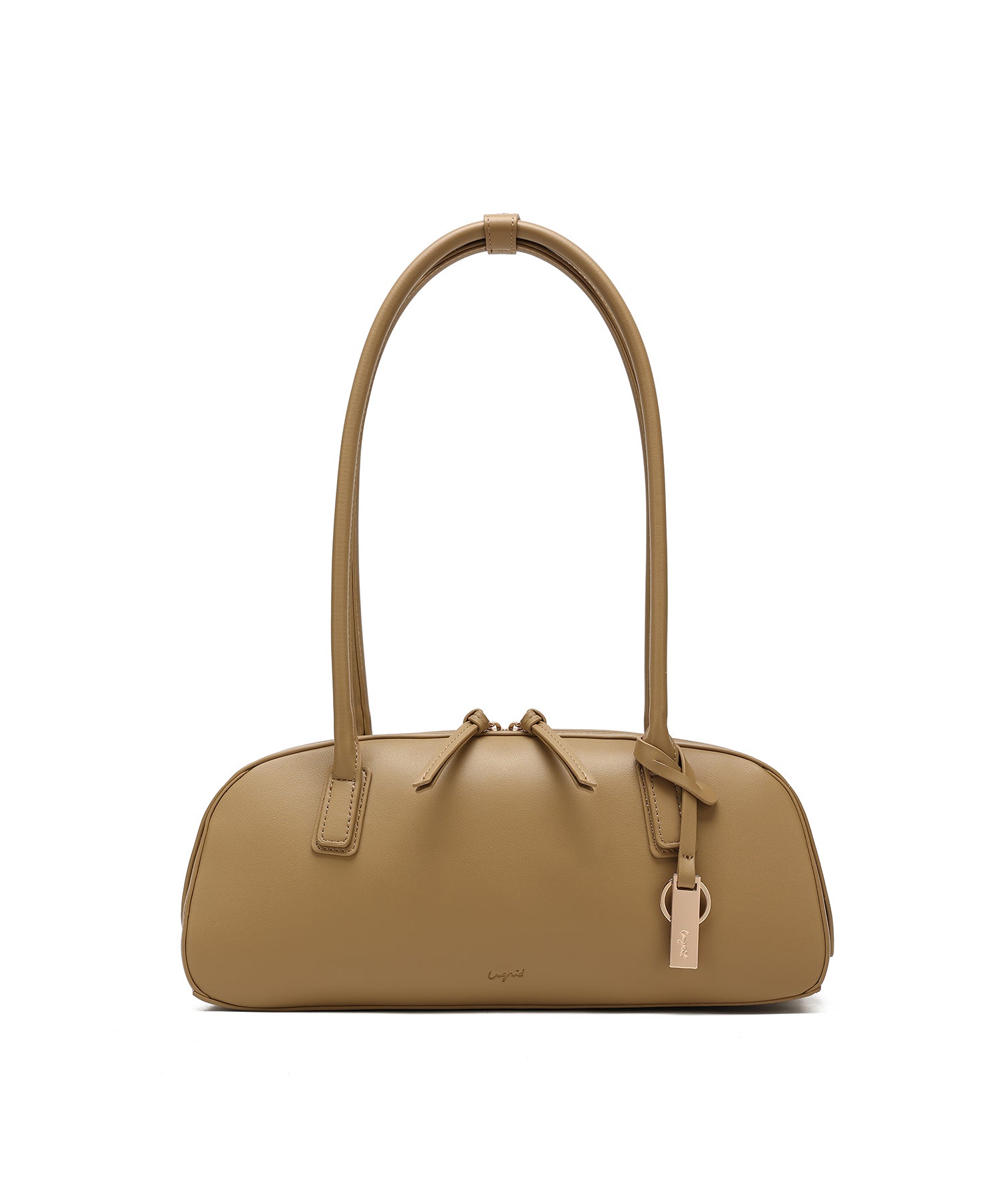 Ungrid Ungrid Simple Smooth Plate Charm Long Boston Bag