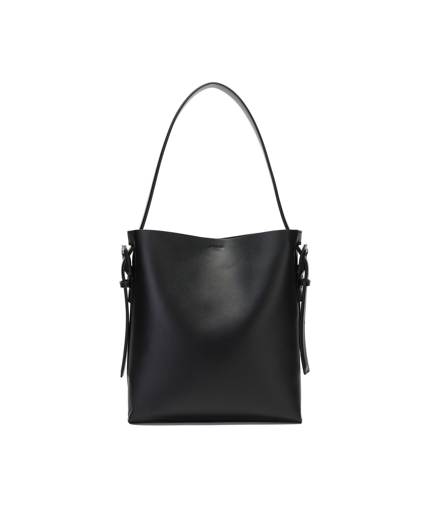 アングリッド Ungrid ソフトスムース クルミバックルA4ショルダーバッグ （BLK） BLK