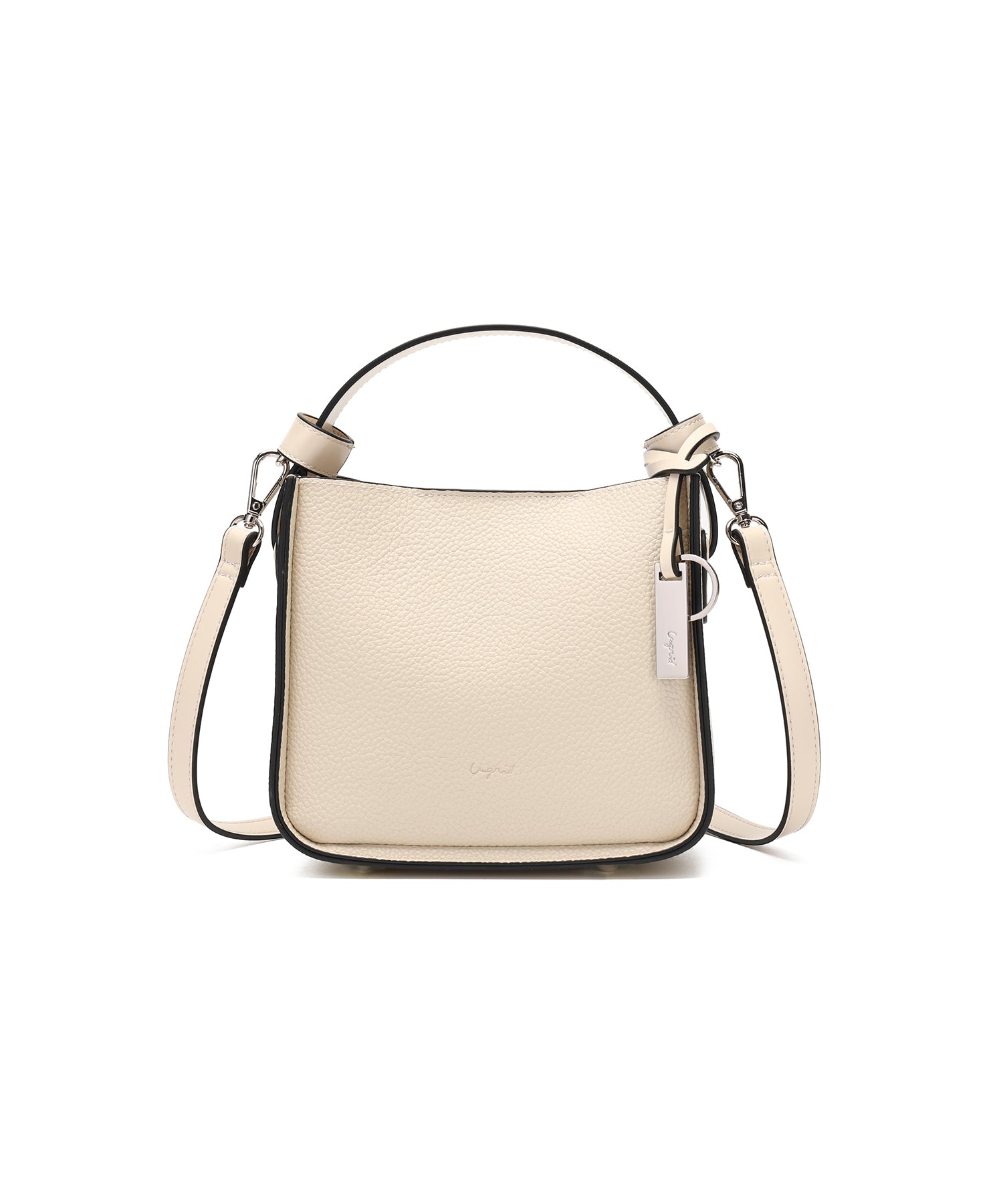Ungrid Ungrid Lightweight Soft Shrink Plate Charm Mini Shoulder Bag
