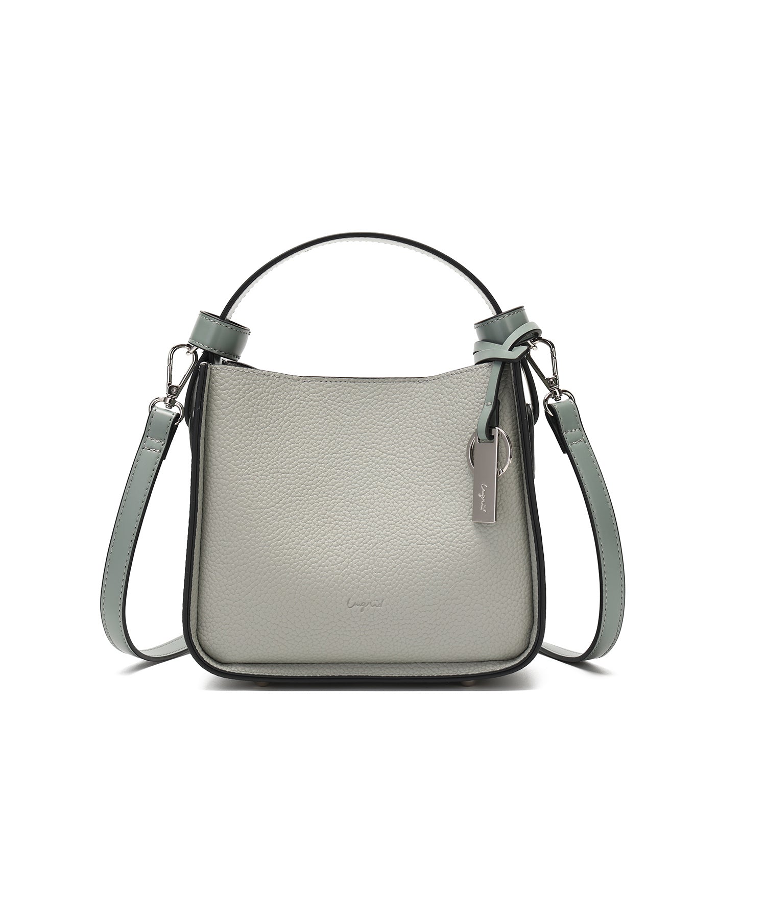 Ungrid Ungrid Lightweight Soft Shrink Plate Charm Mini Shoulder Bag