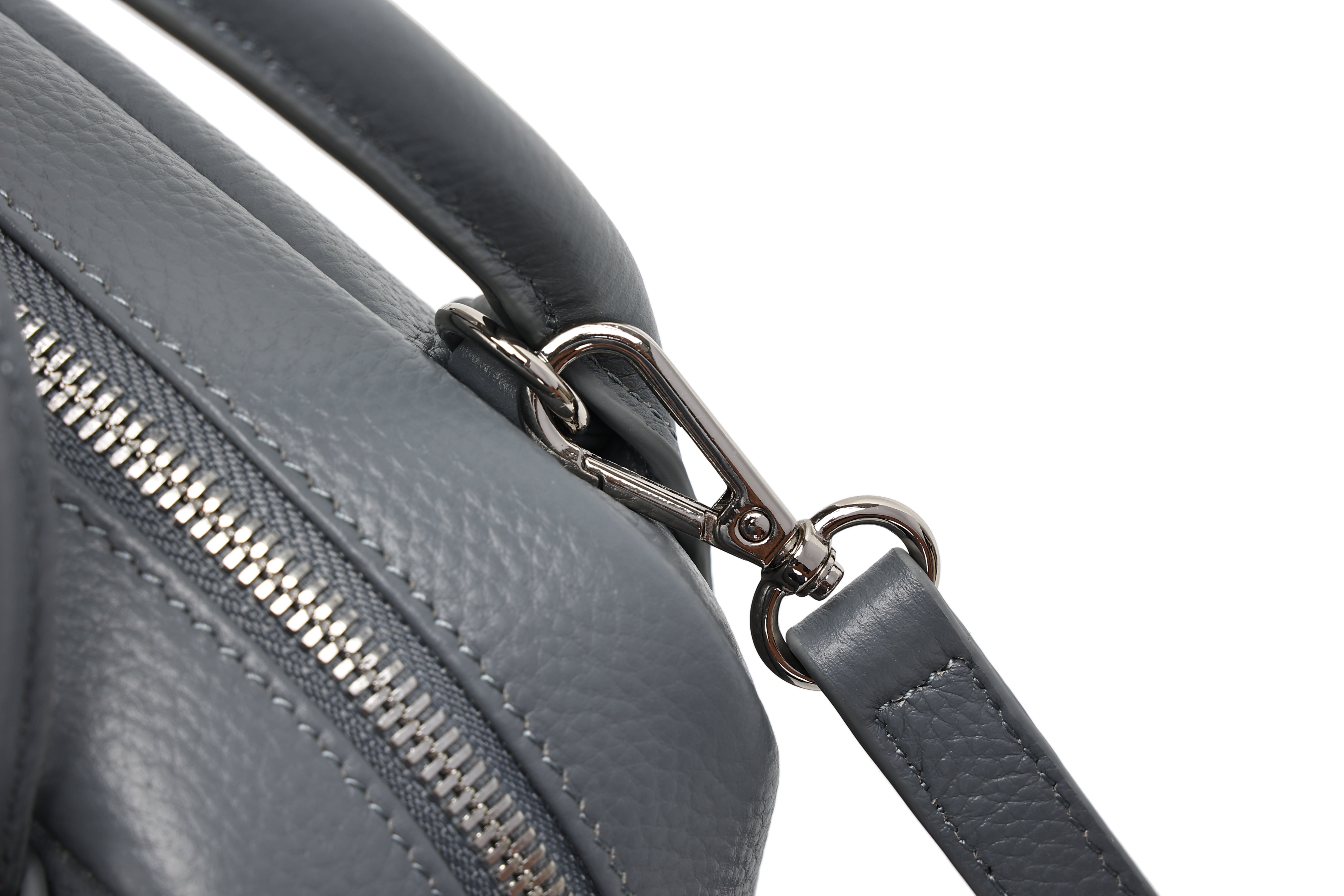 アングリッド Ungrid 牛革 スクエアミニボストンバッグ BGRY