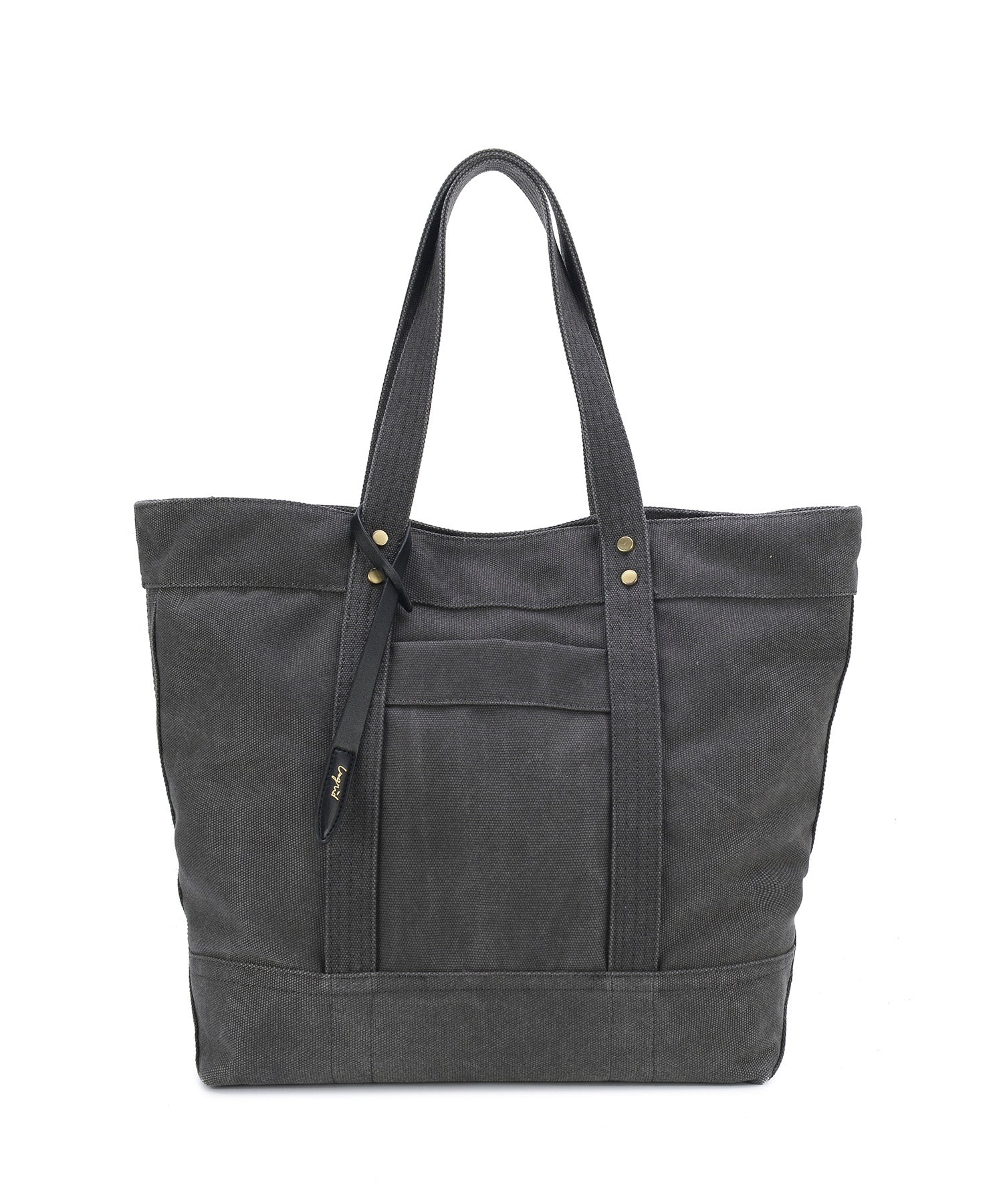 アングリッド Ungrid コットンデニムラージトートバッグ （BLK） BLK