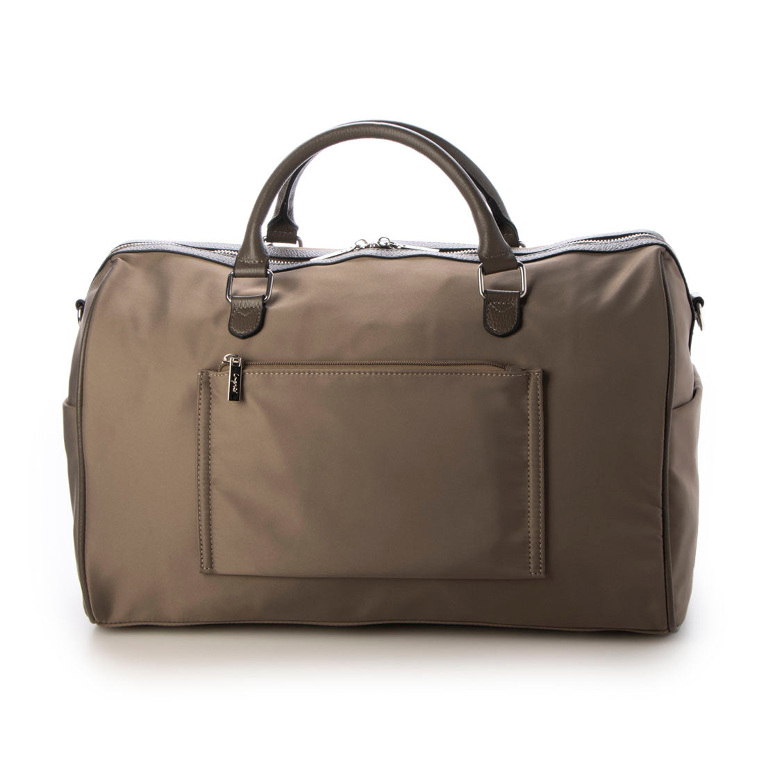 アングリッド Ungrid 牛革×ナイロン ラージボストンバッグ（旅行用キャリーオン） （GREGE） GREGE