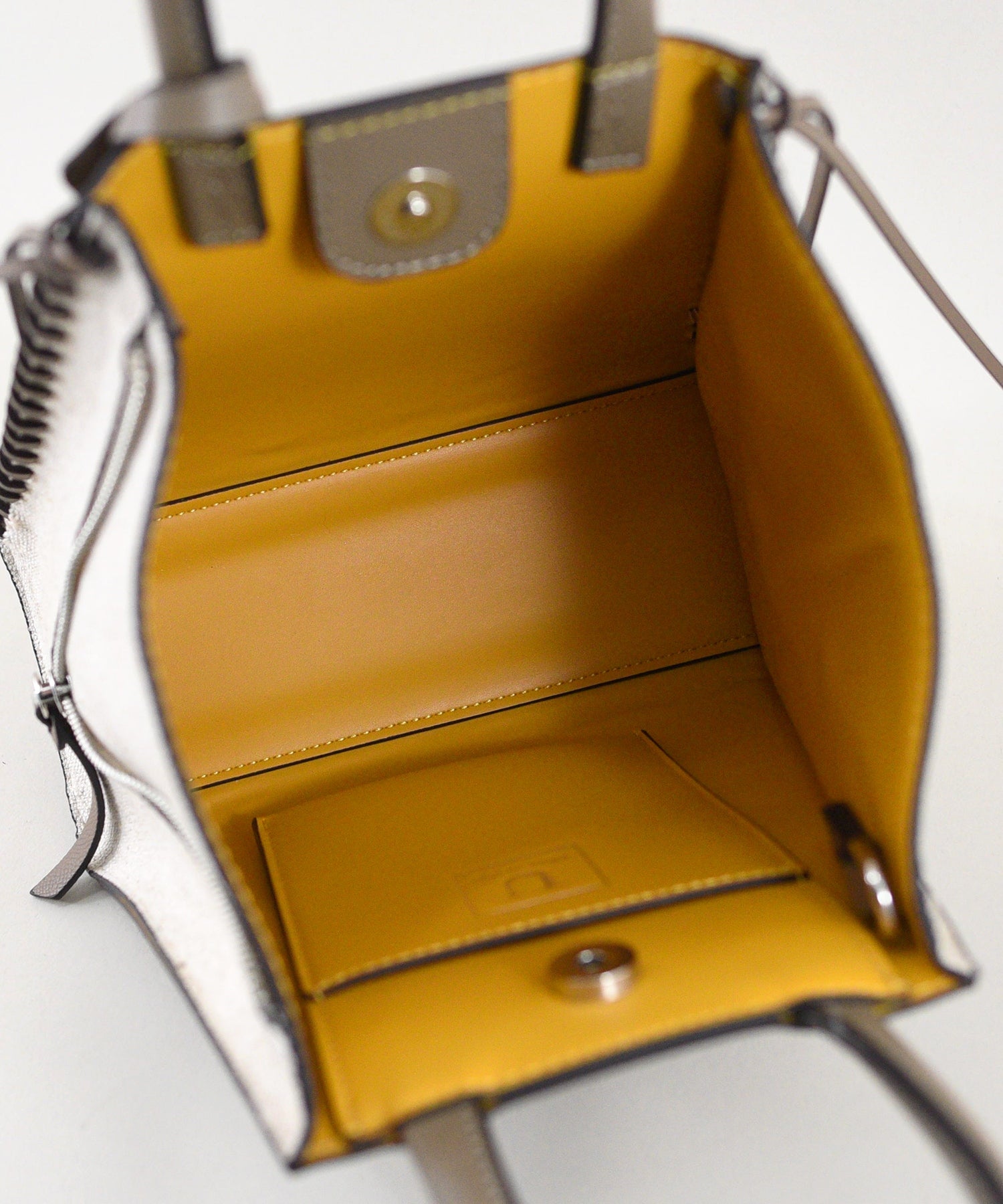 ユー U Point sac【ポワン サック】キャンバスコンビジッパートートバッグ/Sサイズ （トープミックス） トープミックス